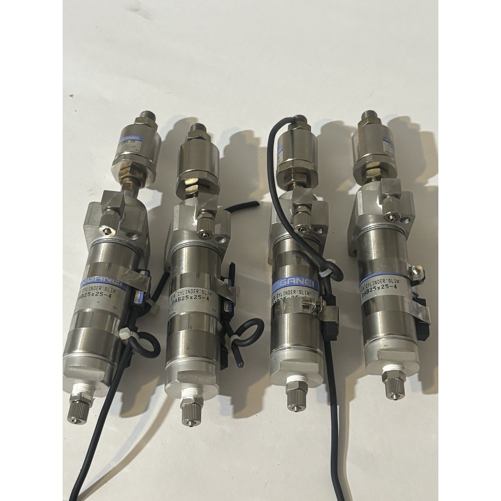 Lot Of 4 Koganei Air‎ Cylinder "Slim" DAB32x25-4